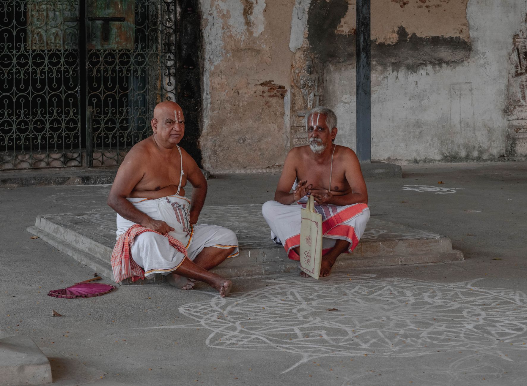 amman temple kolam
